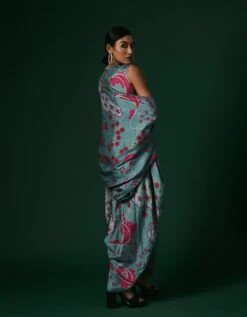 Viola Dress With Cape 15 Viola Dress With Cape -Ethereal Styles ak13026