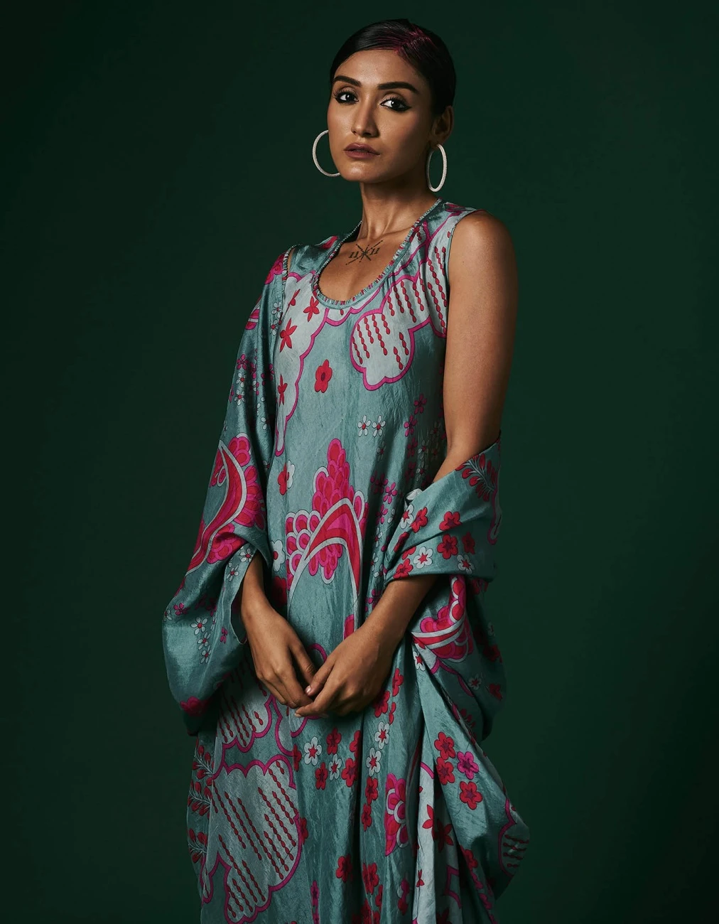 Viola Dress With Cape 9 Viola Dress With Cape - Image 7