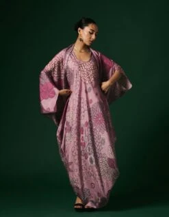 Starflower Dress With Cape -Ethereal Styles ak13092