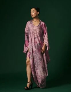 Starflower Dress With Cape -Ethereal Styles ak13093