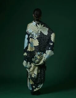 Aconite Dress With Cape -Ethereal Styles ak1310b