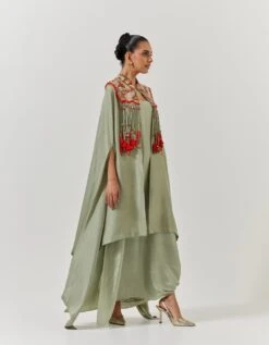 Jade Cape And Dress Set 9 Jade Cape And Dress Set -Ethereal Styles akpogd1411bom30373