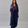 Blue Handloom Cotton Kurta Set Dress -Ethereal Styles ap05b1