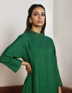 Black & Green Sally Jacket With Dress -Ethereal Styles asygrnrmnset7