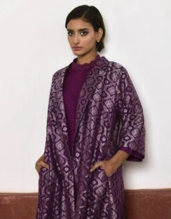 Purple Sally Jacket With Dress -Ethereal Styles asypplrmnset4