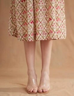 Bespoke Hand Embroidered Dress -Ethereal Styles aw23nkdr173