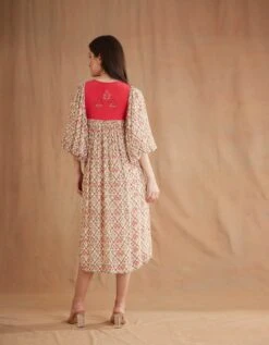 Bespoke Hand Embroidered Dress -Ethereal Styles aw23nkdr17b