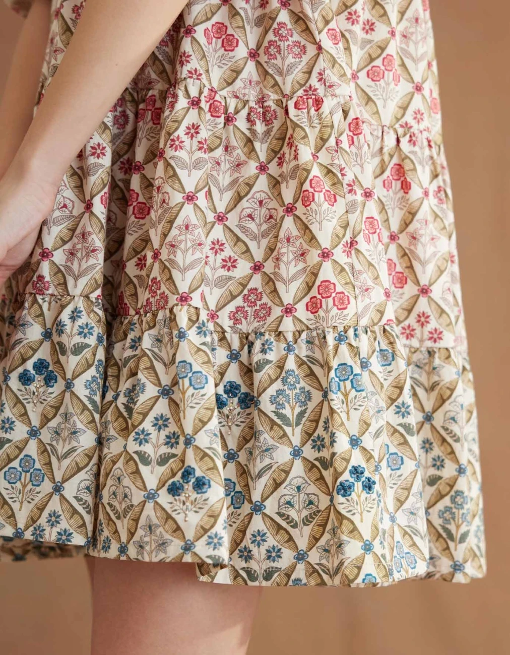 Bespoke Hand Embroidered Tier Dress 7 Bespoke Hand Embroidered Tier Dress - Image 5