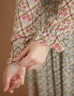 Bespoke Tier Midi Dress -Ethereal Styles aw23nkdr305