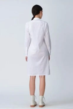 White Windowframe Tunic Dress -Ethereal Styles b 14552