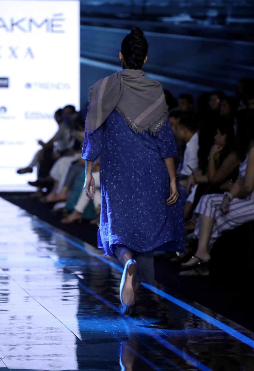 Kashish Scarf Paired With Muddy Pants And Dotted Dress 6 Kashish Scarf Paired With Muddy Pants And Dotted Dress - Image 4