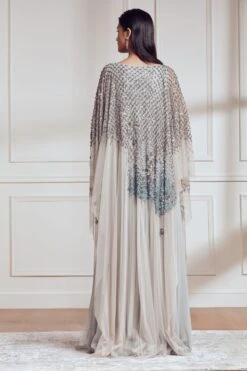 Grey Angelonia Kaftan Dress 8 Grey Angelonia Kaftan Dress -Ethereal Styles b 39516