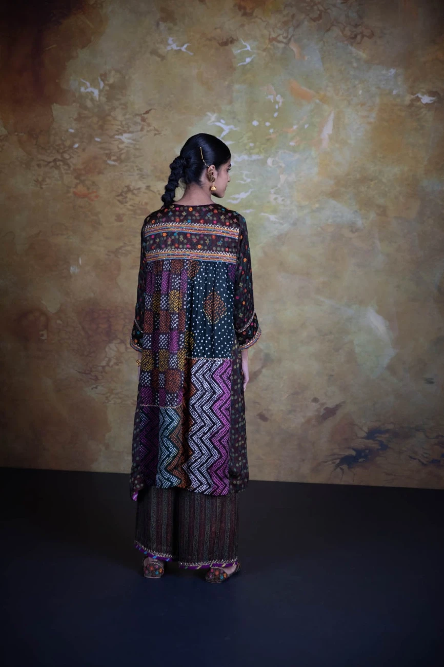 Brown Mirch Masala Pleated Dress 6 Brown Mirch Masala Pleated Dress - Image 4