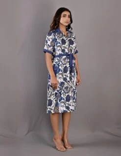 Delphine Shirt Dress -Ethereal Styles bw3213