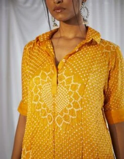 Bandhani Overlap Dress -Ethereal Styles ct523sfb2