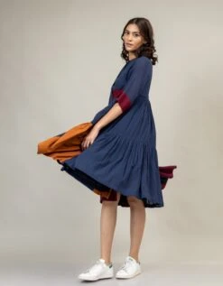 Seville Panelled Dress -Ethereal Styles dl23dr009u5