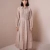 Corochet Detailed Shirt Dress -Ethereal Styles dr14231 2