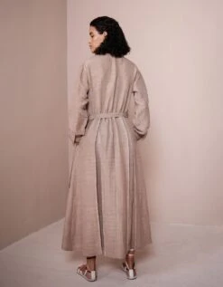 Corochet Detailed Shirt Dress -Ethereal Styles dr1423b 1