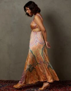 Mauve & Multi Petunia Embroidered Dress -Ethereal Styles drssst02atq600750cmauvemulti2