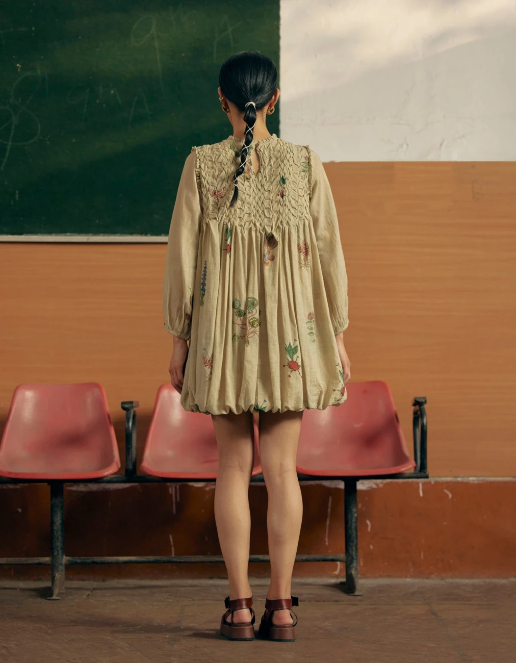 Botanical Ivory Amelia Dress 7 Botanical Ivory Amelia Dress - Image 5