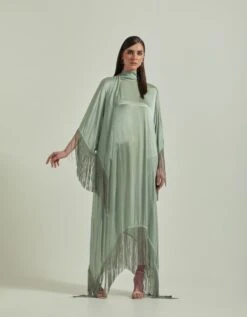 Green Kaftan Dress