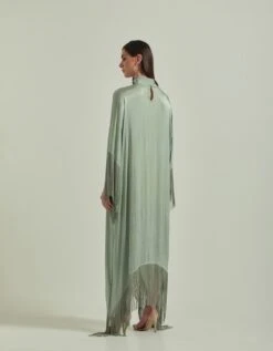 Green Kaftan Dress -Ethereal Styles fw23196b