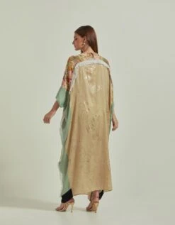 Printed Long Kaftan Dress -Ethereal Styles fw23197b