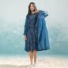 Nile Shibori Kaftan Dress 1 Nile Shibori Kaftan Dress -Ethereal Styles gkd11041