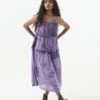 Bright Lilac Midi Dress -Ethereal Styles hhsscrow141