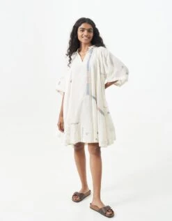 White Oversized Dress