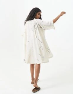 White Oversized Dress -Ethereal Styles hhsscrow25b