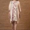 Pink Paakhi Kimono Dress -Ethereal Styles j2209d1