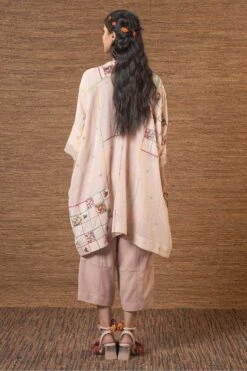 Pink Paakhi Kimono Dress -Ethereal Styles j2209db