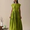 Green Vivian Dress -Ethereal Styles kanap23s111