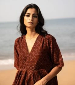 Maroon Set Me On Fire Dress 9 Maroon Set Me On Fire Dress -Ethereal Styles kkspring2209 3