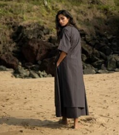 Black Ebony Dress -Ethereal Styles kkspring2221 b