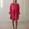 Fuschia Pink Sweet Melody Dress -Ethereal Styles kw7171