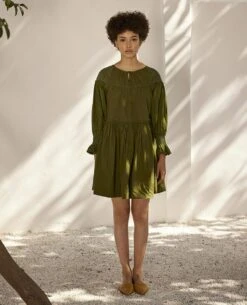 Sap Green Spring Breeze Dress