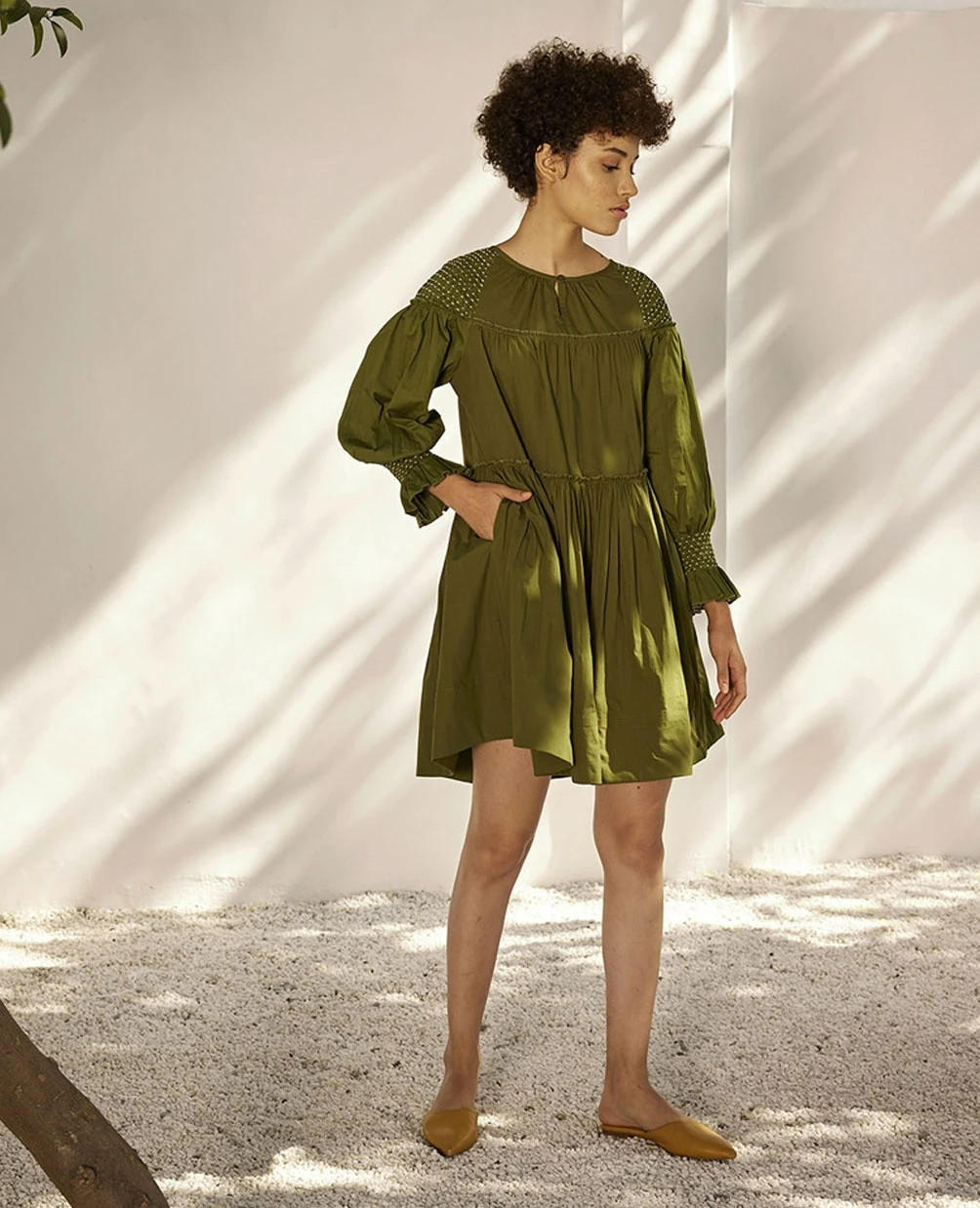 Sap Green Spring Breeze Dress 4 Sap Green Spring Breeze Dress - Image 2