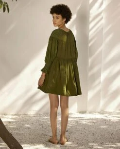 Sap Green Spring Breeze Dress 15 Sap Green Spring Breeze Dress -Ethereal Styles kw721b