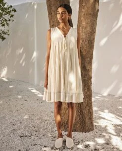 Ecru White Mist Dress