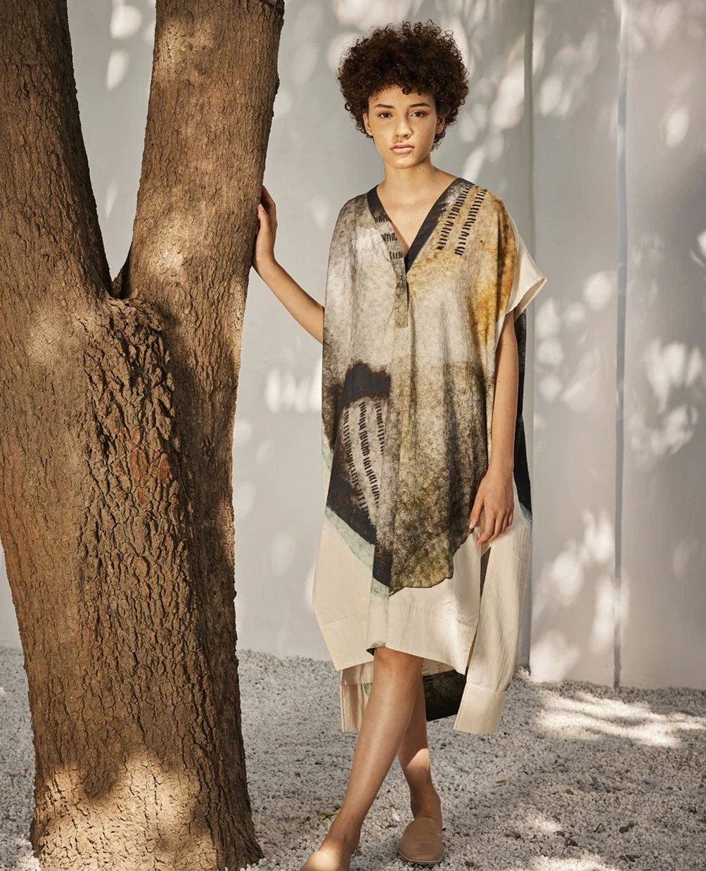 Off-White Celestial Tales Kaftan Dress 3 Off-White Celestial Tales Kaftan Dress