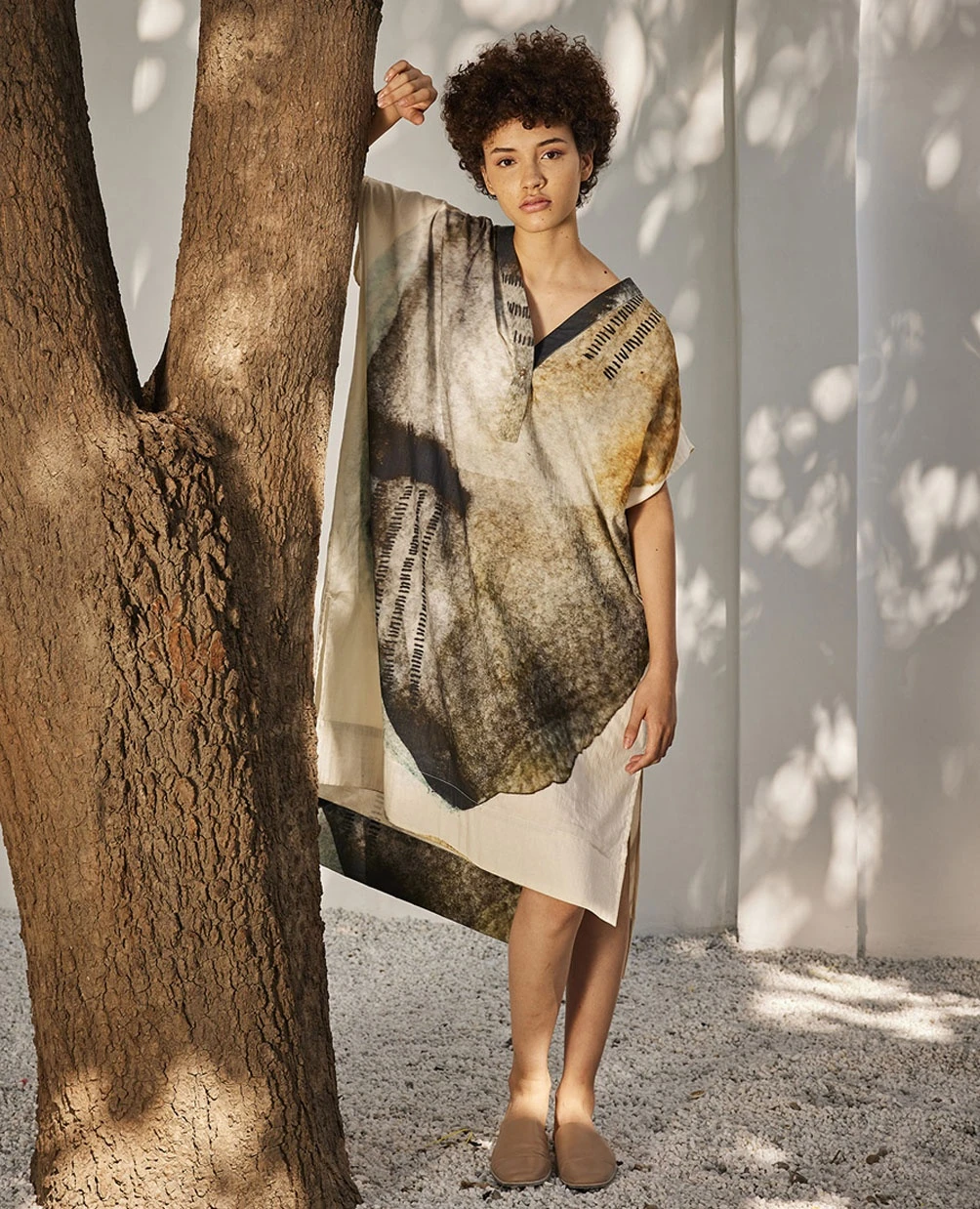 Off-White Celestial Tales Kaftan Dress 4 Off-White Celestial Tales Kaftan Dress - Image 2