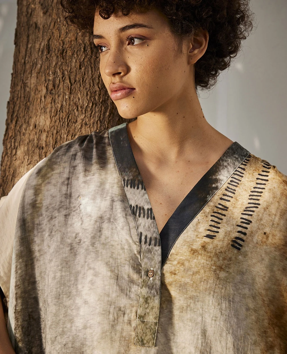 Off-White Celestial Tales Kaftan Dress 6 Off-White Celestial Tales Kaftan Dress - Image 4