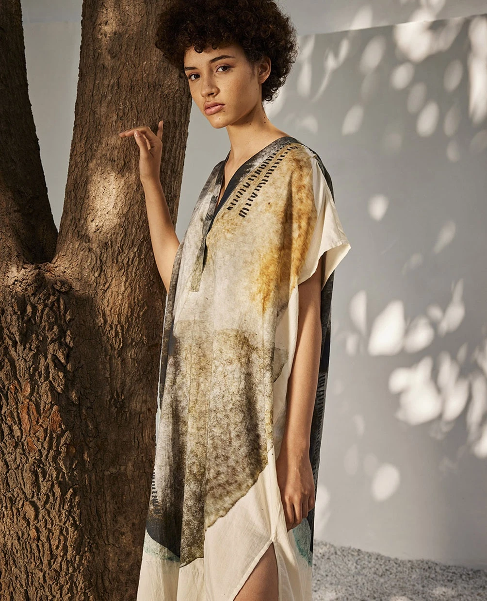 Off-White Celestial Tales Kaftan Dress 7 Off-White Celestial Tales Kaftan Dress - Image 5