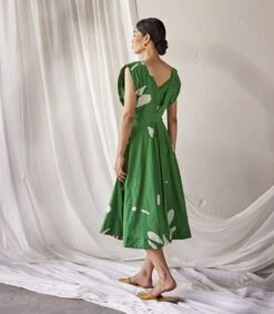 Chirping Birds Dress -Ethereal Styles kw806b