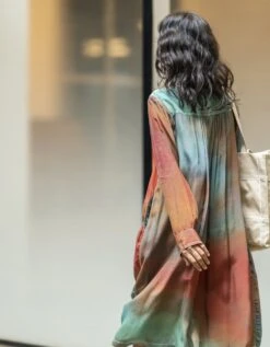 Multi Color Ladder Dress -Ethereal Styles ls23004ds082