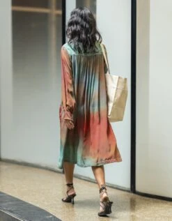 Multi Color Ladder Dress -Ethereal Styles ls23004ds08b