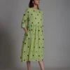Teen Patti Dress Green -Ethereal Styles matiteenpattidressgreen301