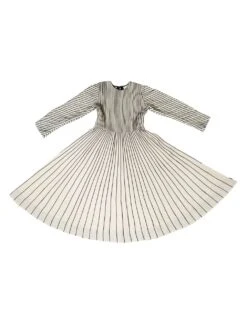 Off White And Black Thakur Dress 12 Off White And Black Thakur Dress -Ethereal Styles mildtha5